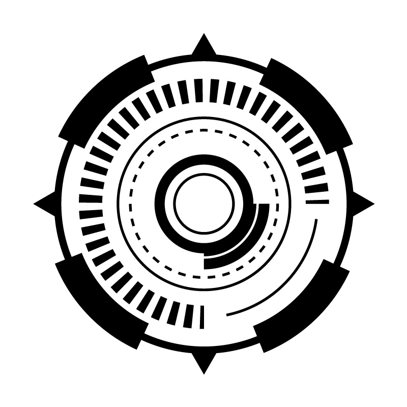 【フリー素材】ターゲットロゴPart2