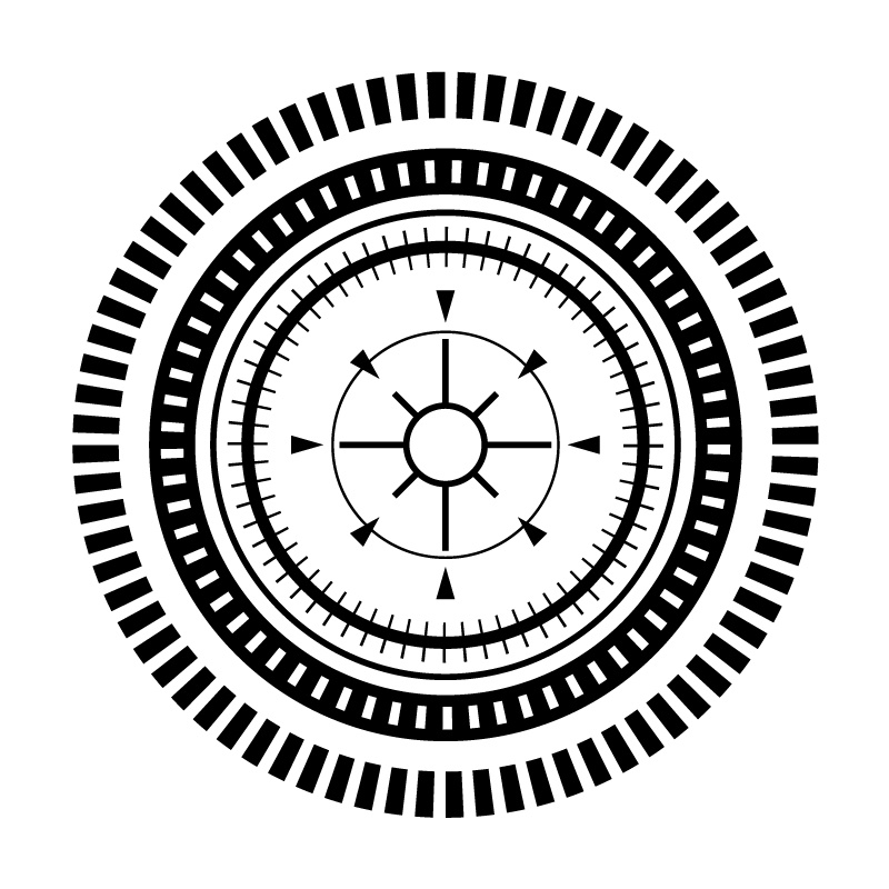 【フリー素材】ターゲットロゴPart2