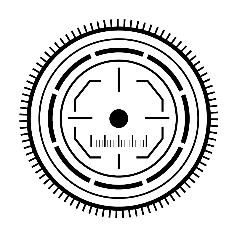 【フリー素材】ターゲットロゴPart2