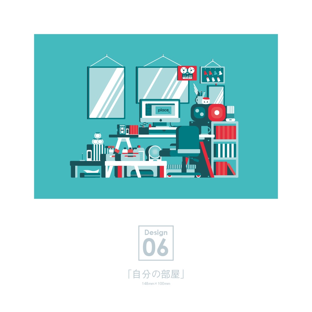 ポストカード「はじめまし展」