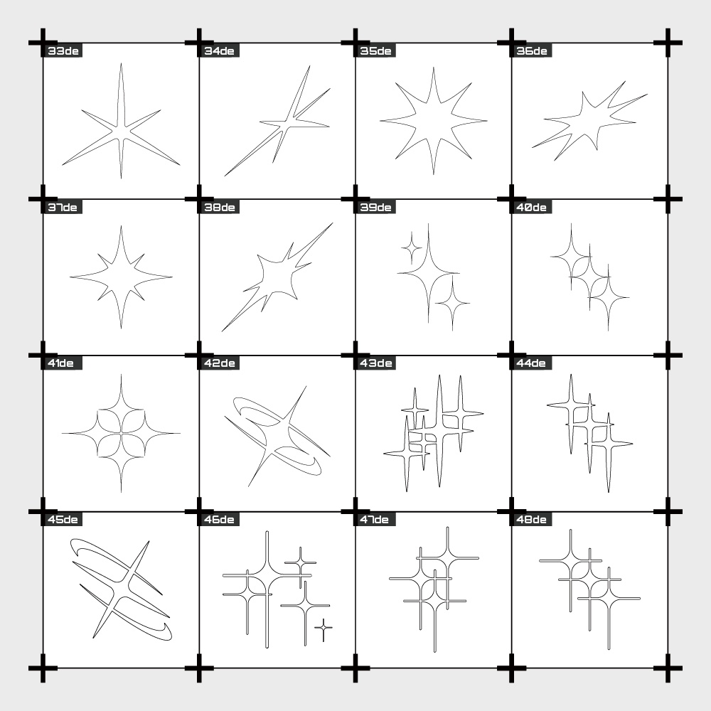 【無料/有償】星素材集【ココフォリア素材】