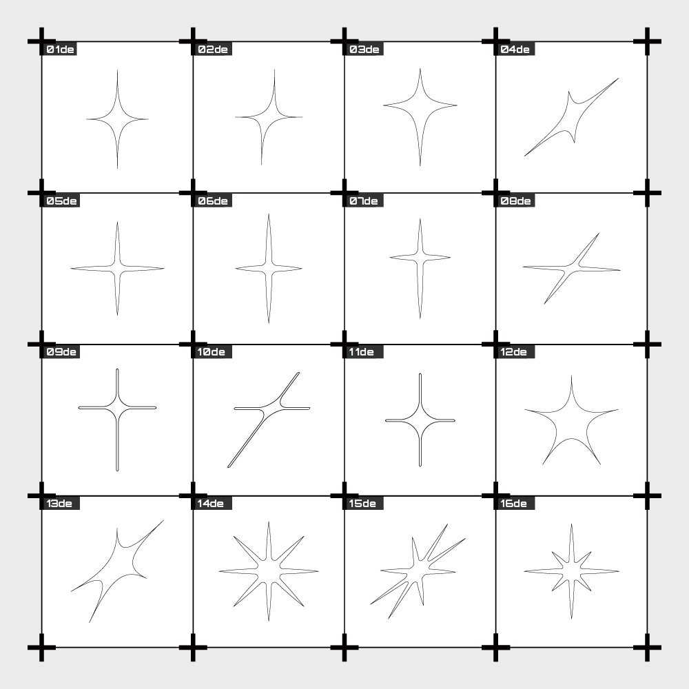 【無料/有償】星素材集【ココフォリア素材】