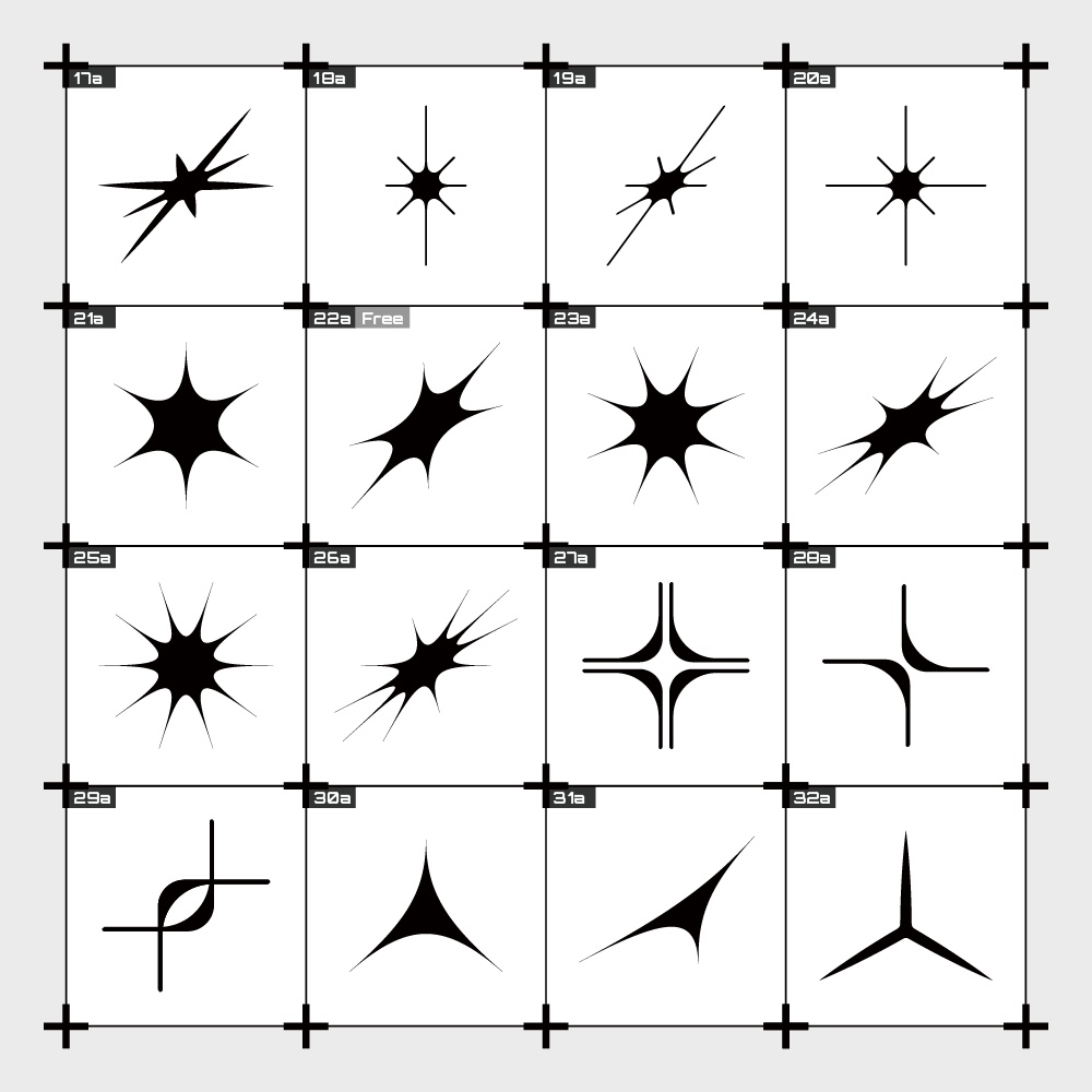 【無料/有償】星素材集【ココフォリア素材】