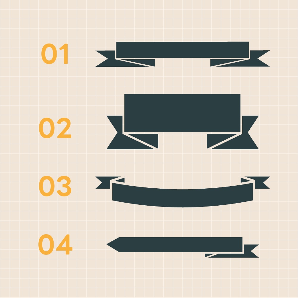 【フリー素材】ラベル素材