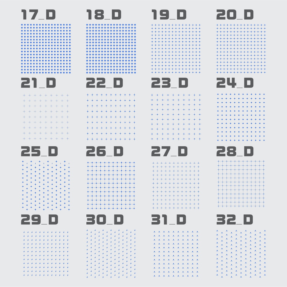【無料/有償】星グリッド素材集【ココフォリア素材】