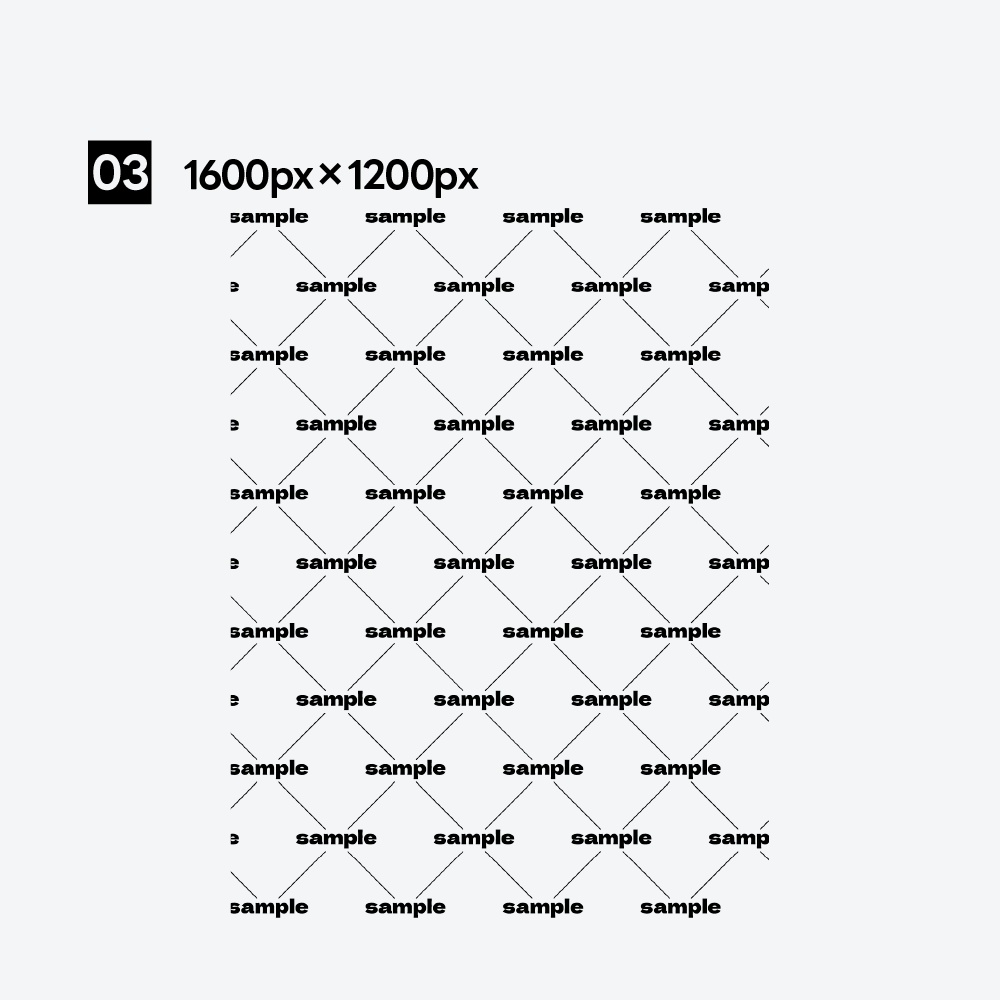 【フリー素材】sample透かし