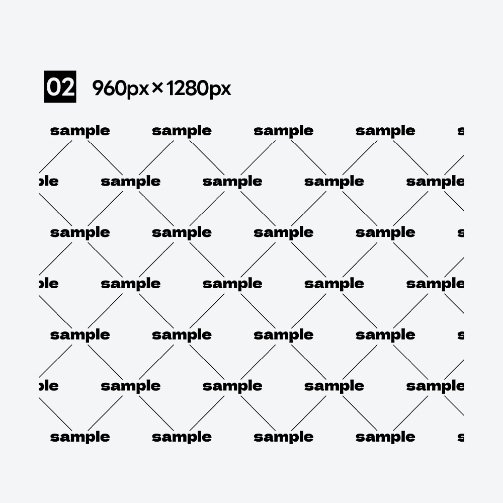 【フリー素材】sample透かし