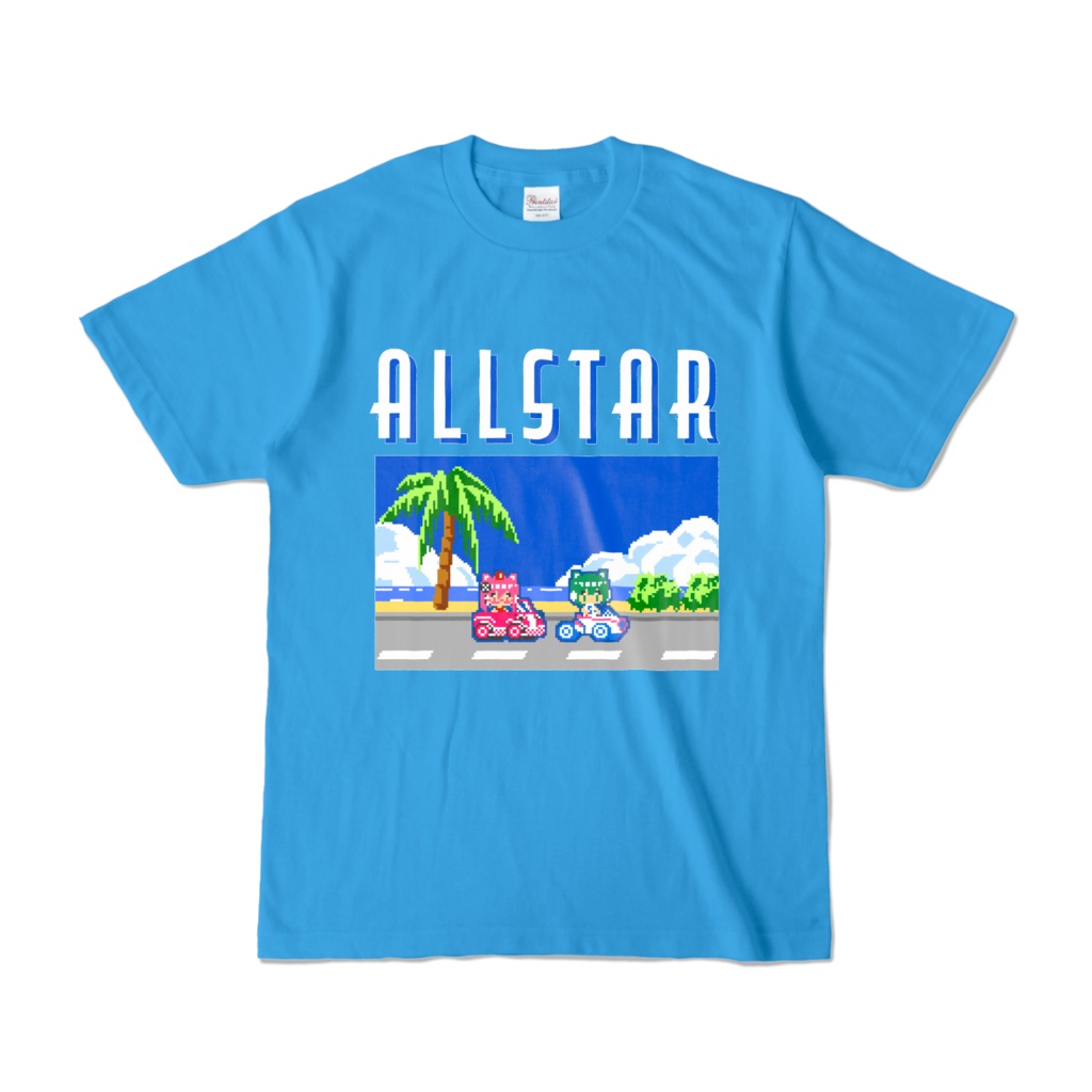 ピクセルそねみねこオールスターTシャツ(カラー)