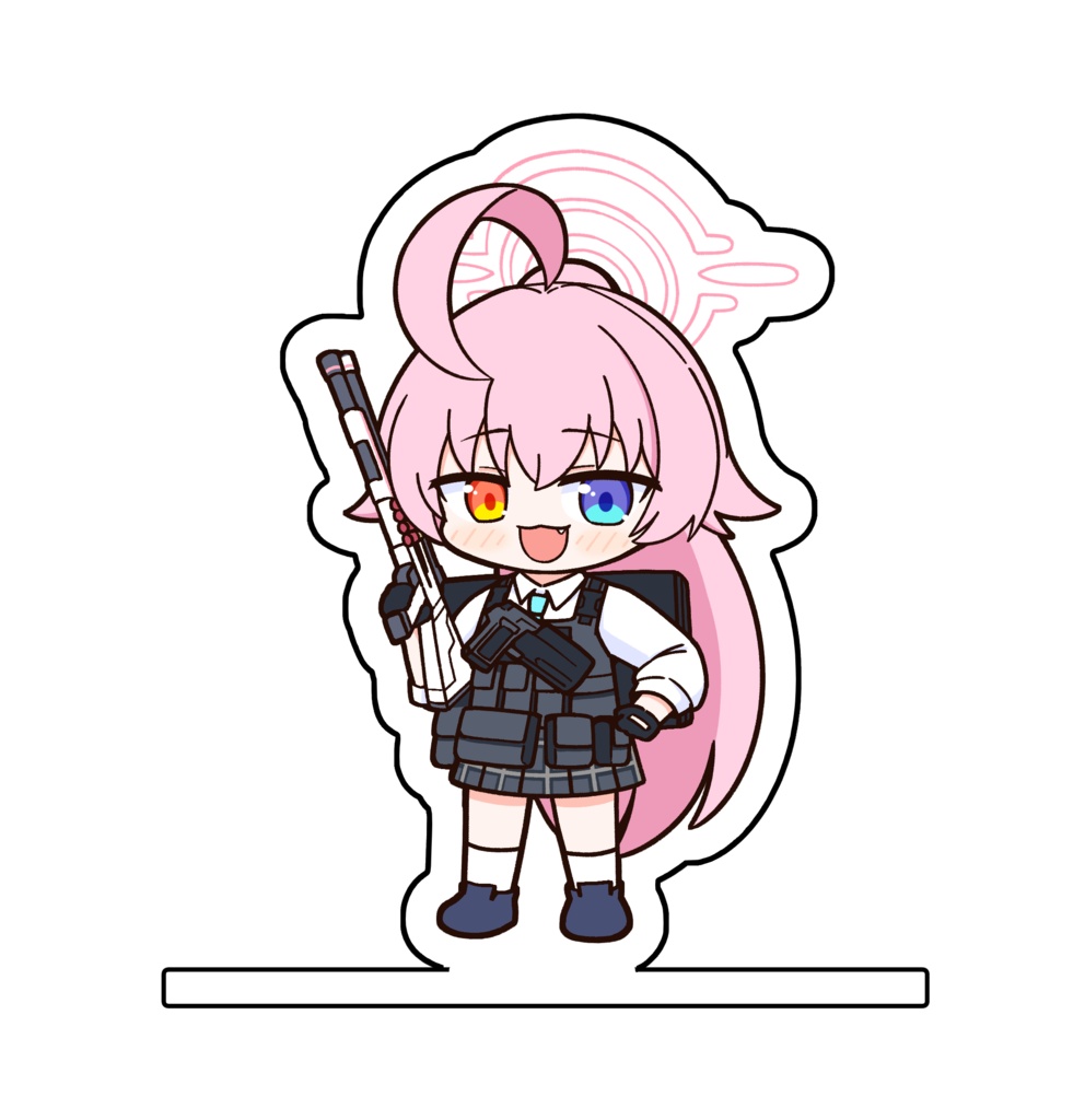 ホシノ(臨戦)アクリルスタンド - アキレス工房 - BOOTH