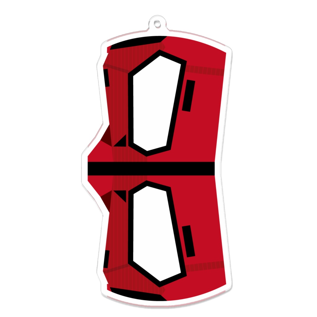 仮面アクリルキーホルダー