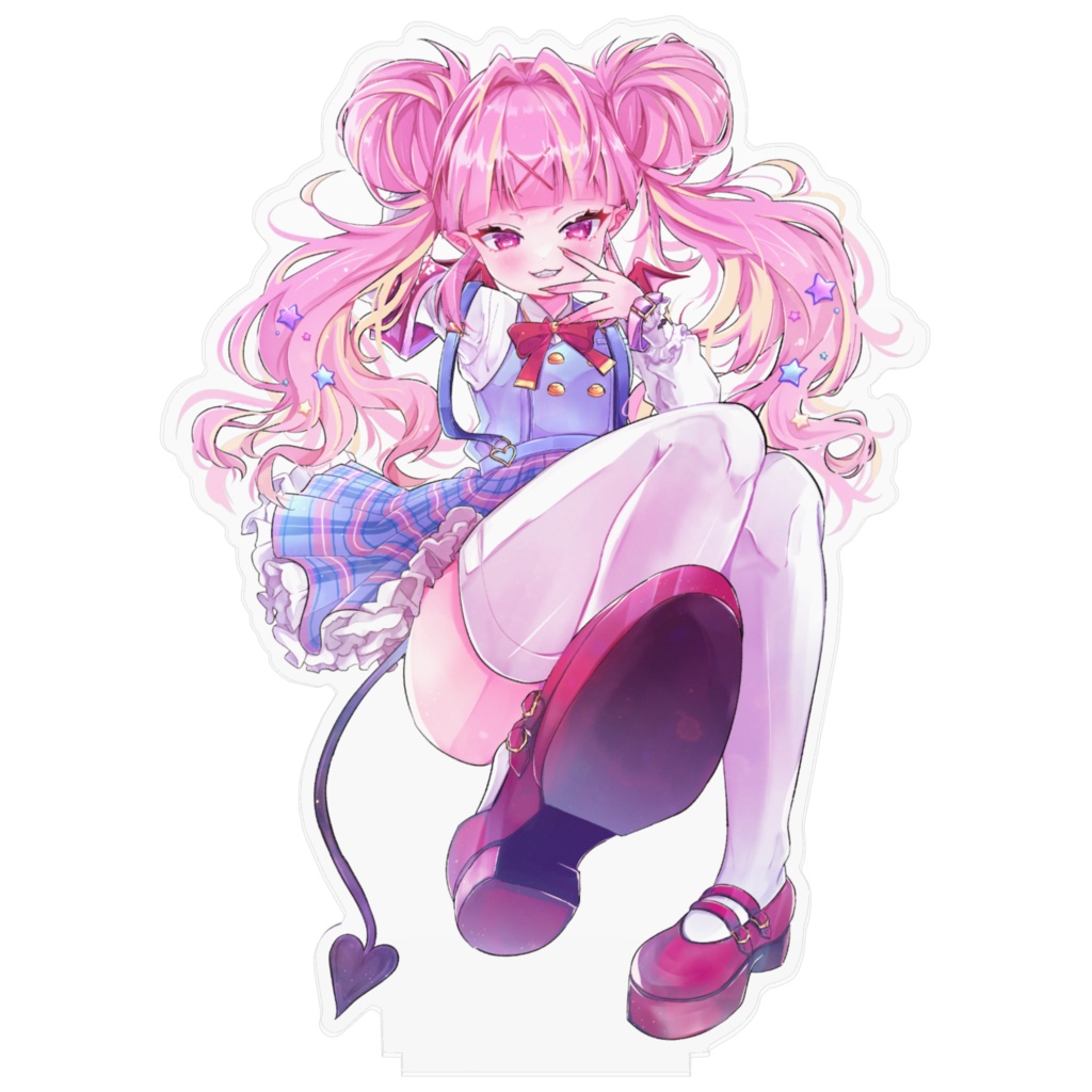 百々牙こよい ざぁこ♡メスガキ アクリルスタンド(160×160mm)