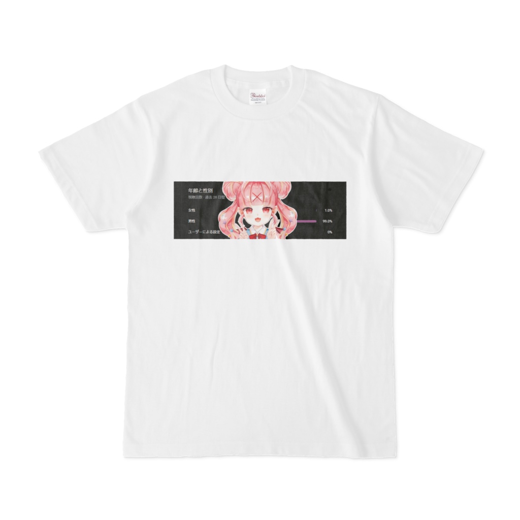 【常設】百々牙こよい♡ももがとお揃い!奇跡のアナリティスクTシャツ