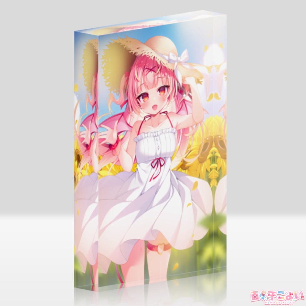 【9/9迄 完全受注販売】百々牙こよい♡誕生日記念グッズ 2024 直筆サイン入りアクリルブロック
