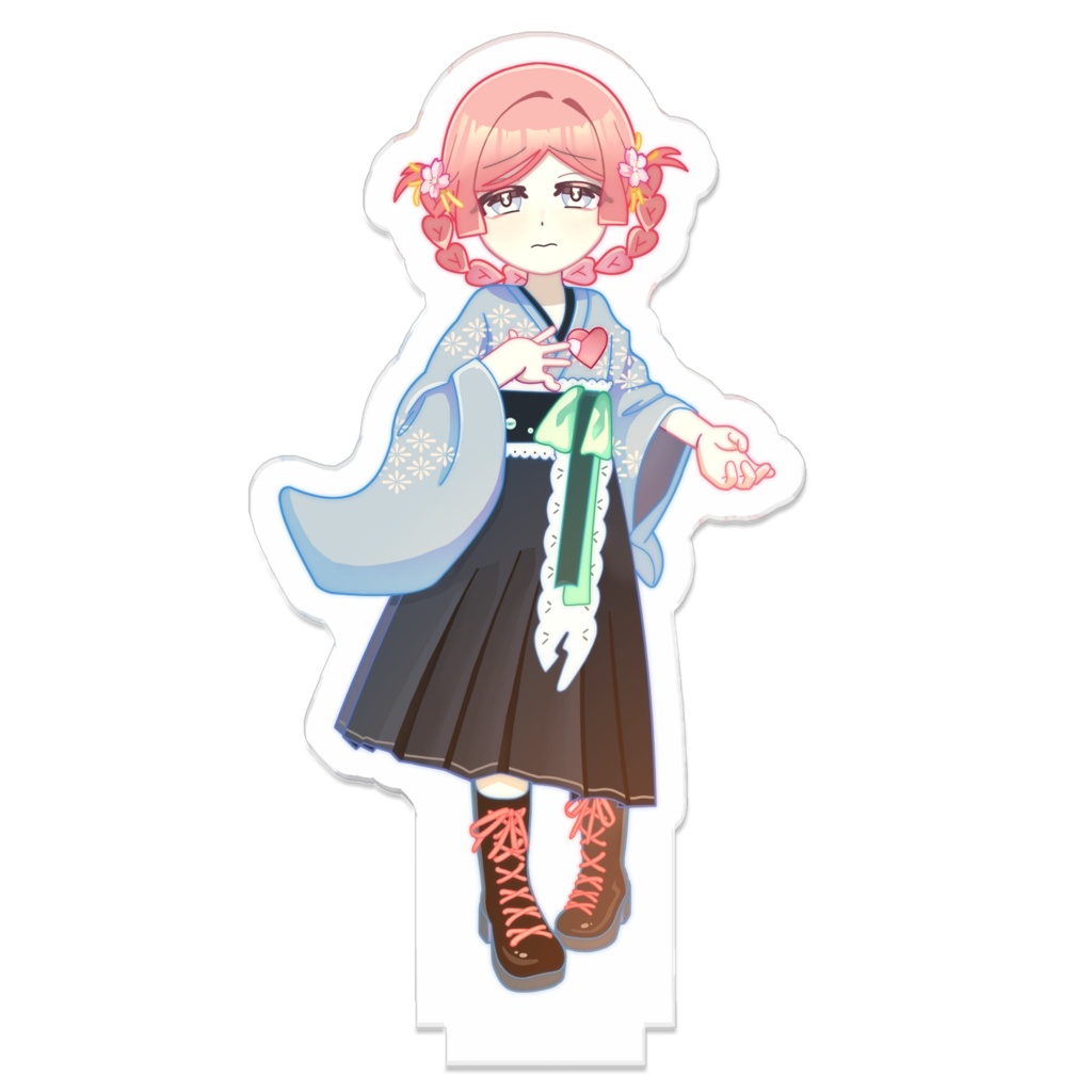 つながるアクスタ 旧音楽室の失恋少女