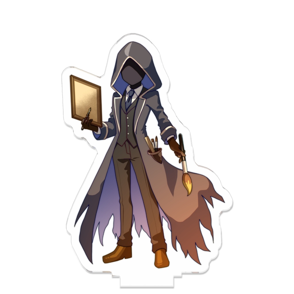 つながるアクスタ 美術室のカオナシさん