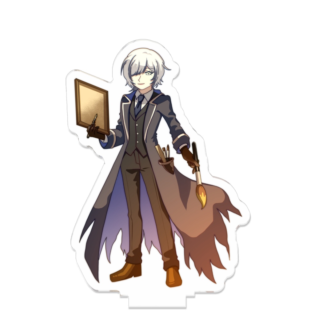 つながるアクスタ 美術室のカオナシさん(女性)