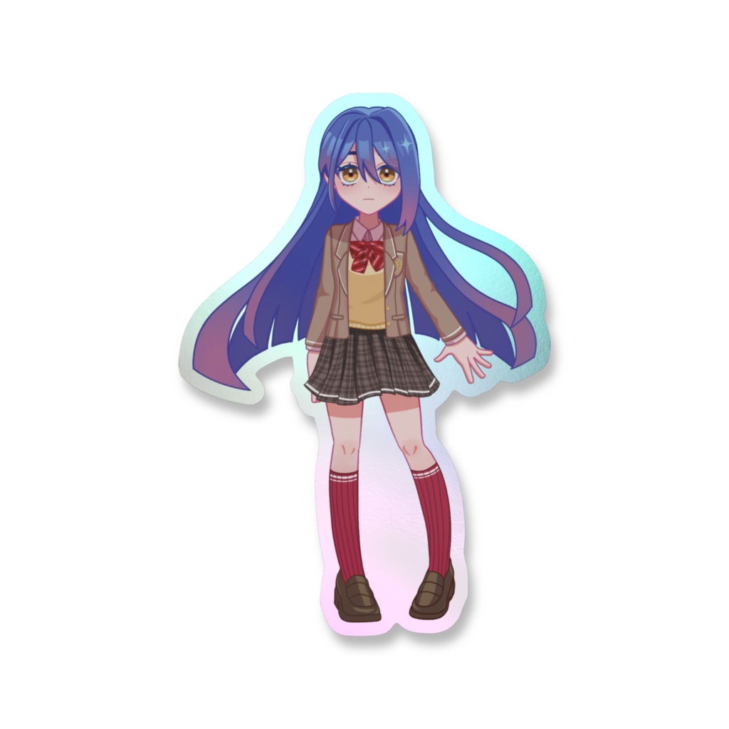 オーロラスマホステッカー