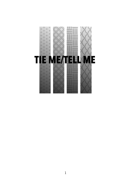 【ダウンロード版】TIE ME / TELL ME vol.1