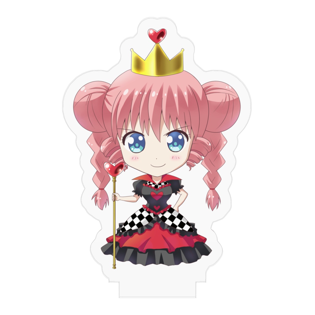 六橋条麗子アクリルフィギュア(ハートの女王)