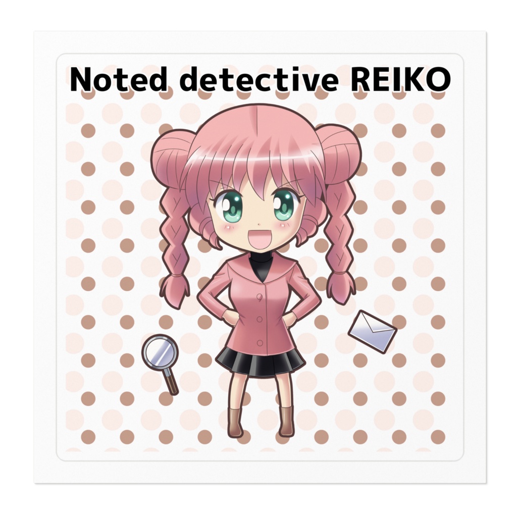 六橋条麗子の事件簿【ステッカー】