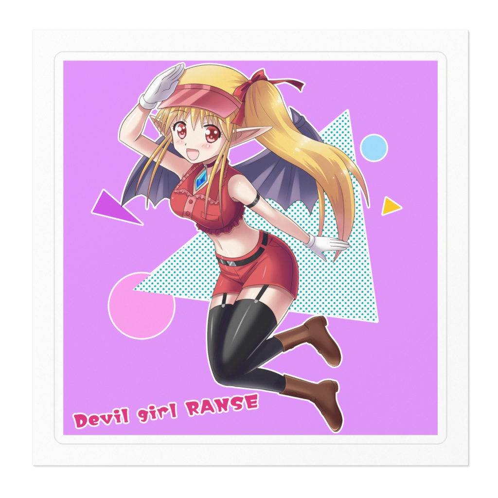 「魔界の配達屋さん」ステッカー