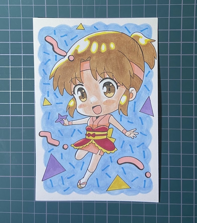 ポストカード原画【手描きイラスト】03