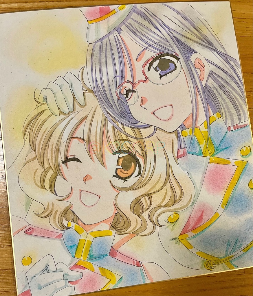 【響け!ユーフォニアム】色紙原画×3種【大サイズ】