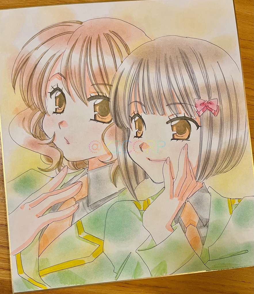 【響け!ユーフォニアム】色紙原画×3種【大サイズ】