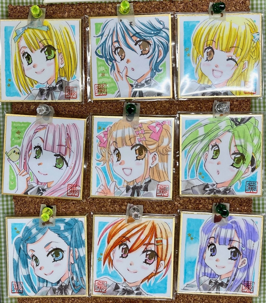 【22/7】姫色紙原画