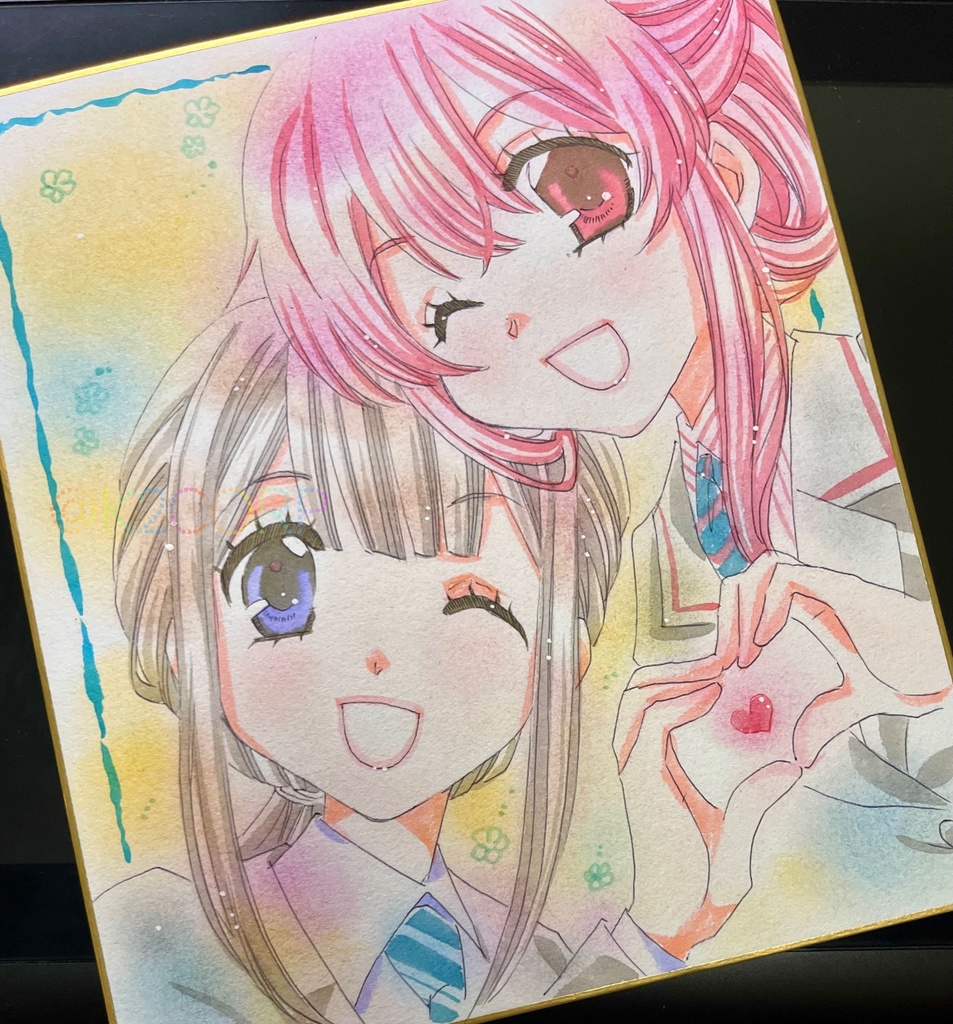 【鉄道むすめ】色紙原画8種