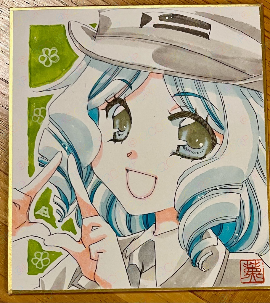 【鉄道むすめ】色紙原画