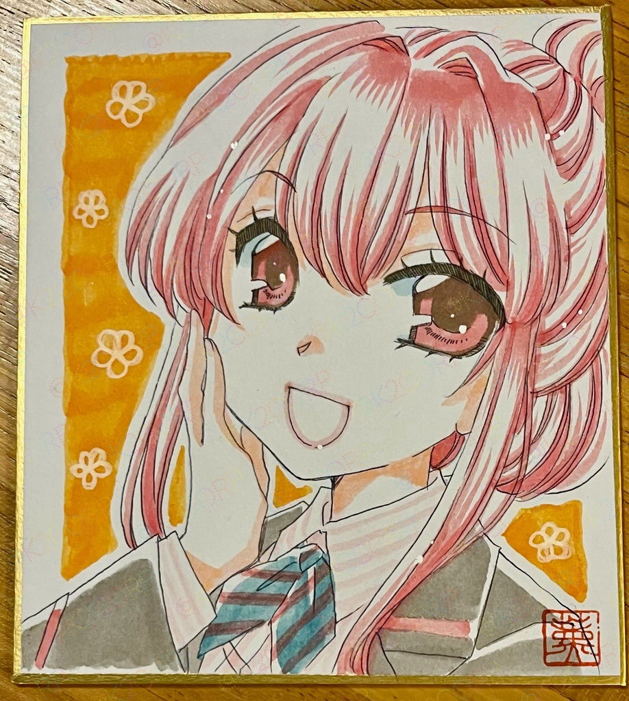 【鉄道むすめ】色紙原画