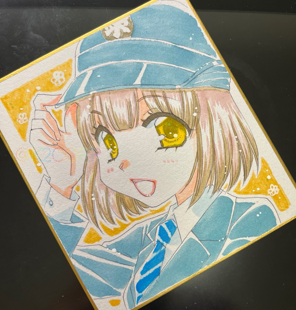 【鉄道むすめ】色紙原画