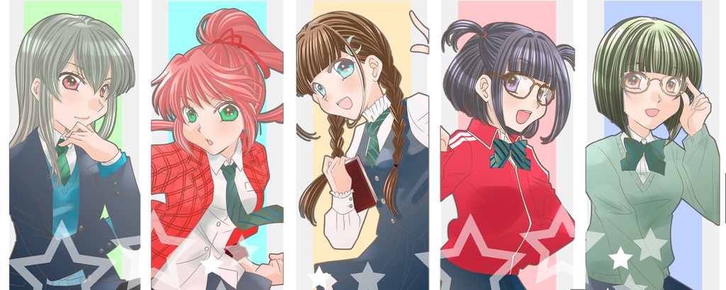 【COMITIA155新刊セット予約受付中~2/23まで】「白百合高専魔法科の日常」