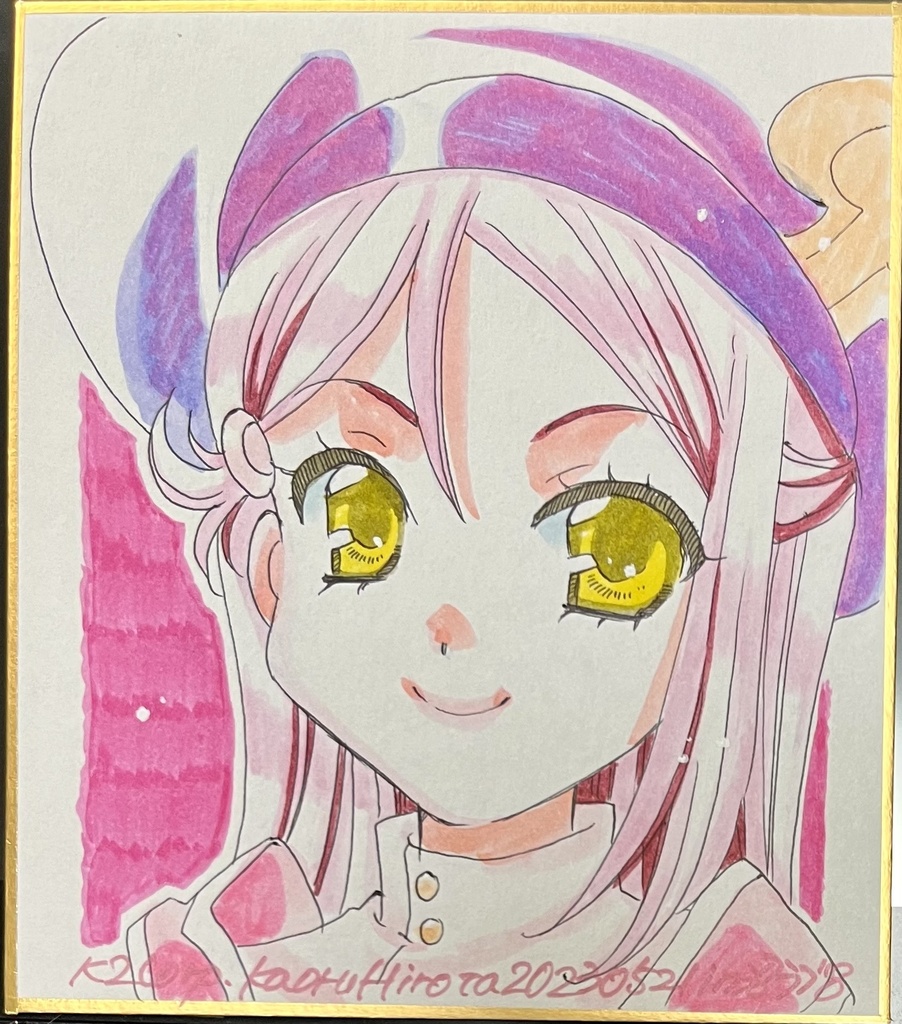 【ラブライブ!シリーズ】色紙・ポスカ原画いろいろ【BOOTH特典付】