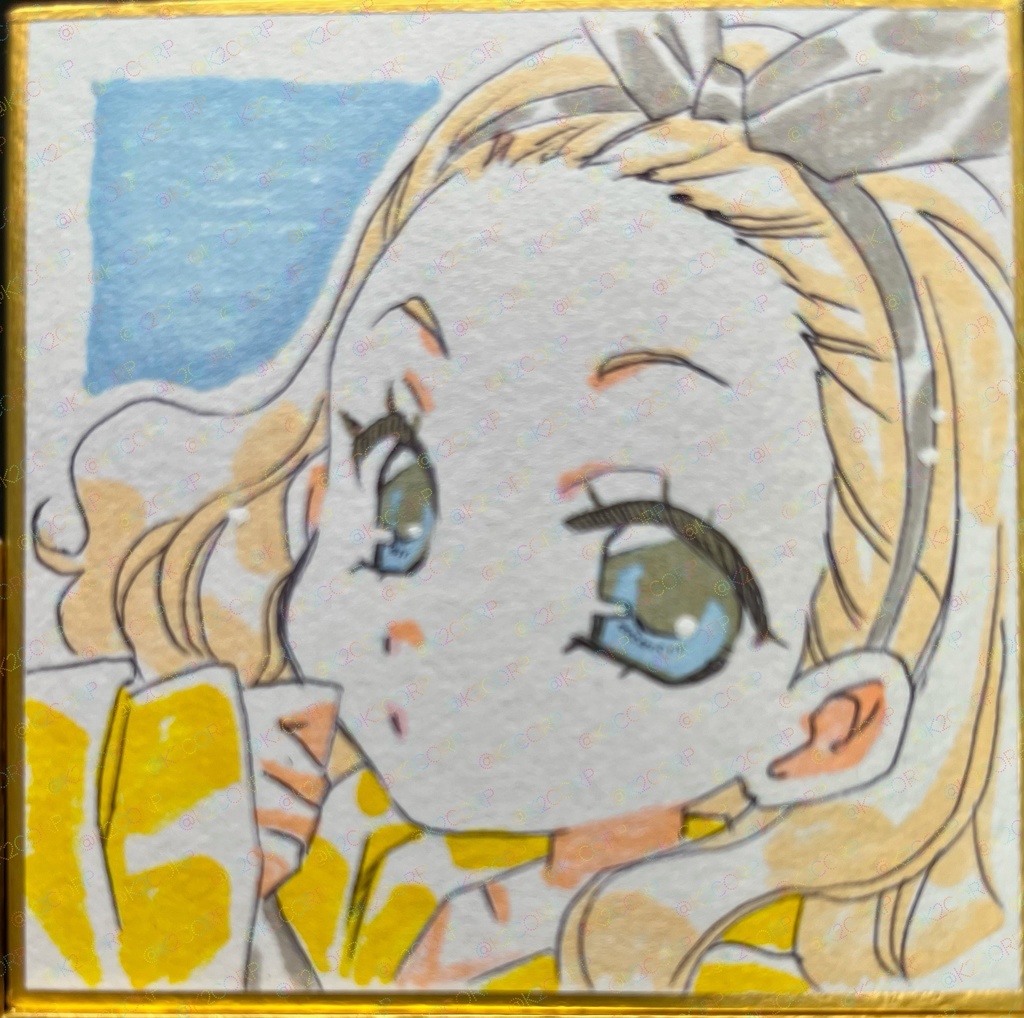 【リコリコ】色紙原画3種セット