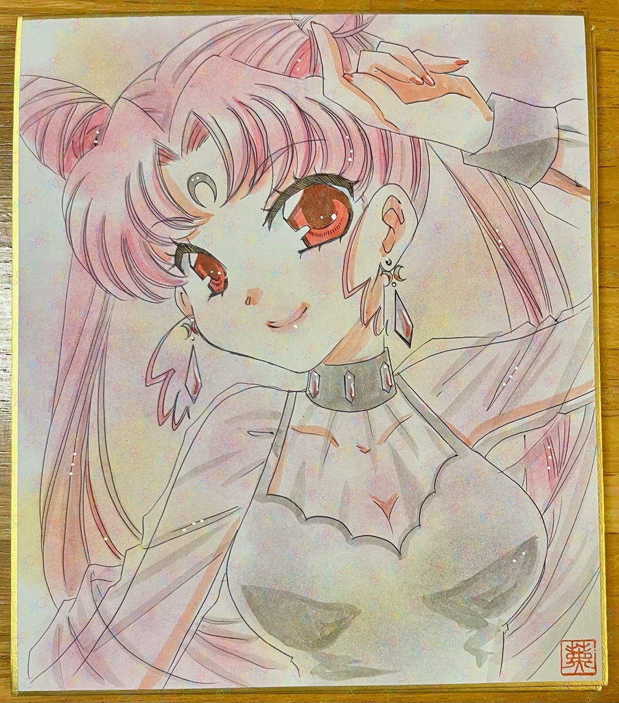 【'80〜'00魔法少女アニメ】色紙原画