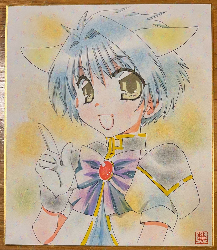 【'80〜'00魔法少女アニメ】色紙原画