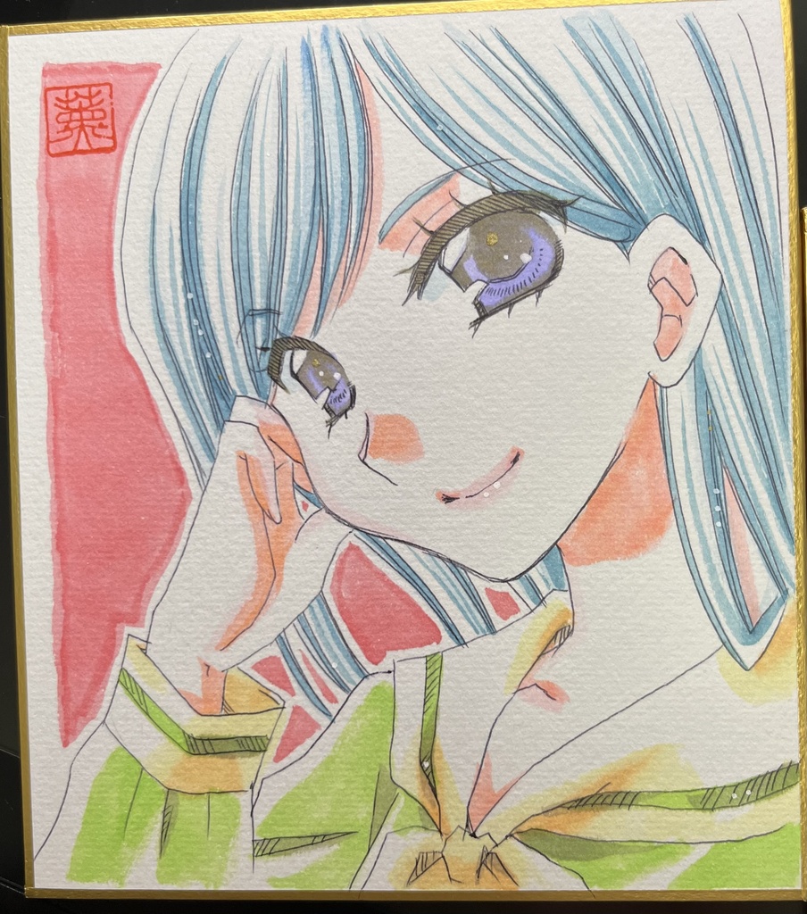 【マリみて】色紙原画【小サイズ】