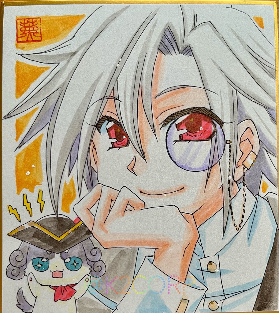 【名探偵プリキュア】色紙原画各種🦋
