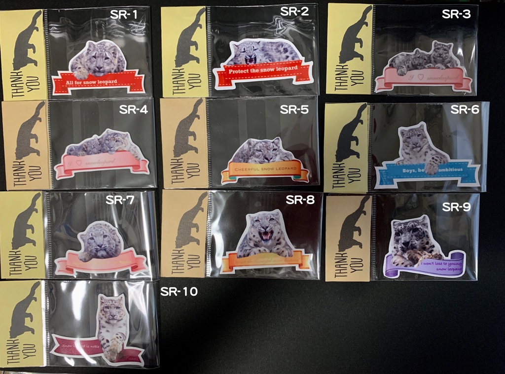 小リボンステッカー