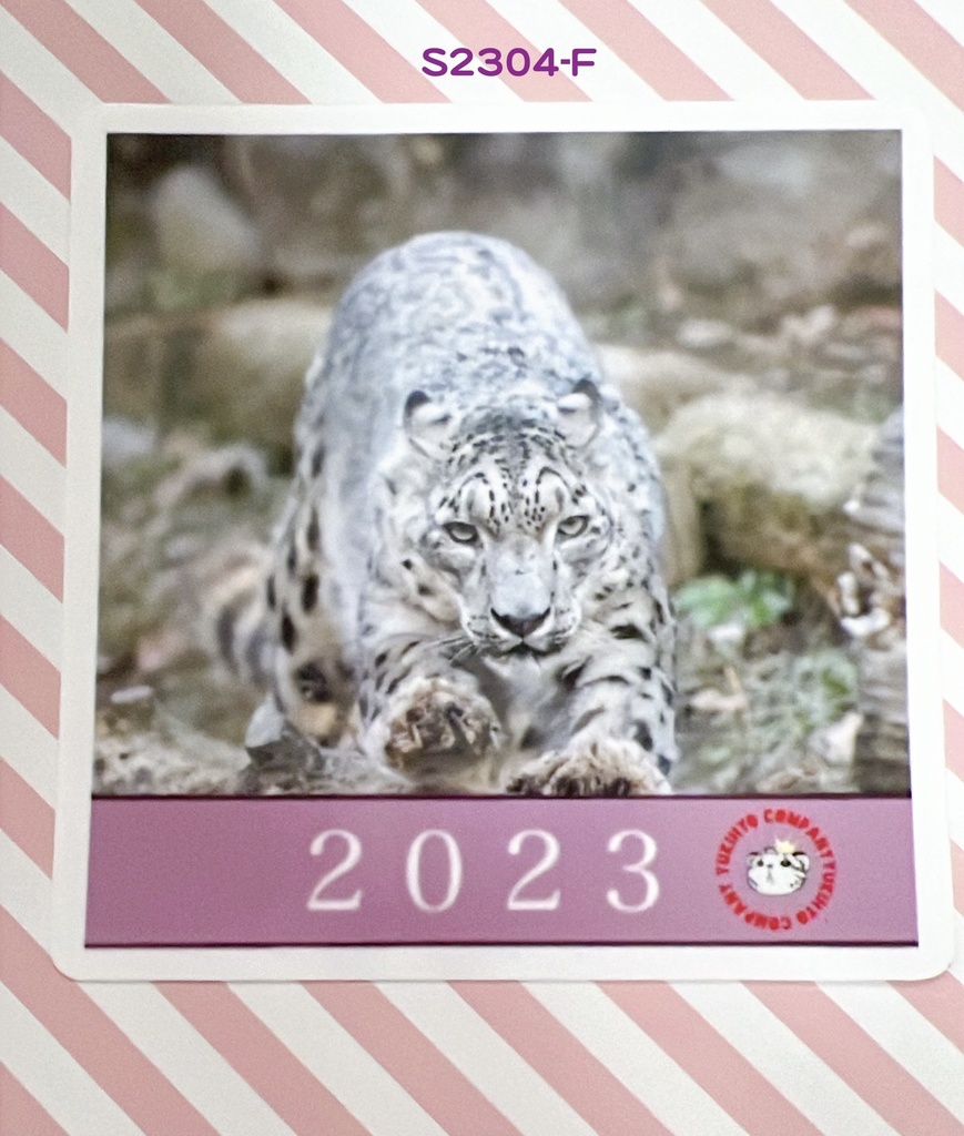 【4周年アニバーサリー】2023年度ユキヒョウステッカー