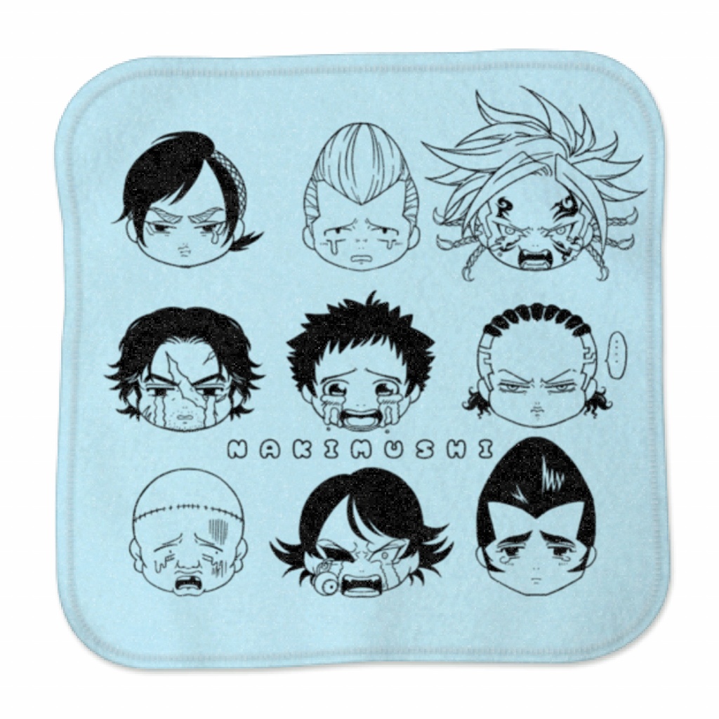 ミニハンカチ（なきむし）