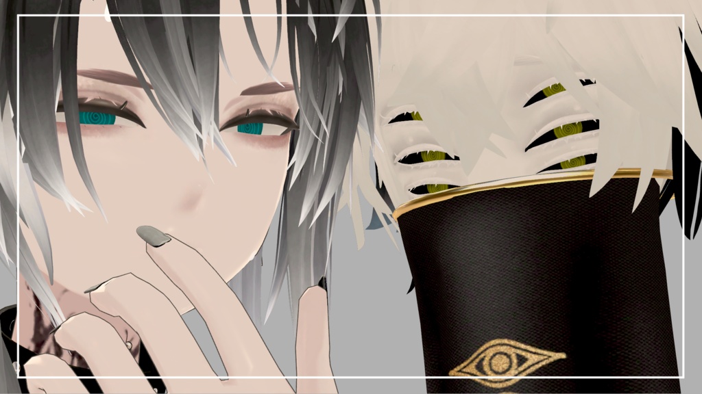 ぼんやりアイテクスチャ【18アバター対応】