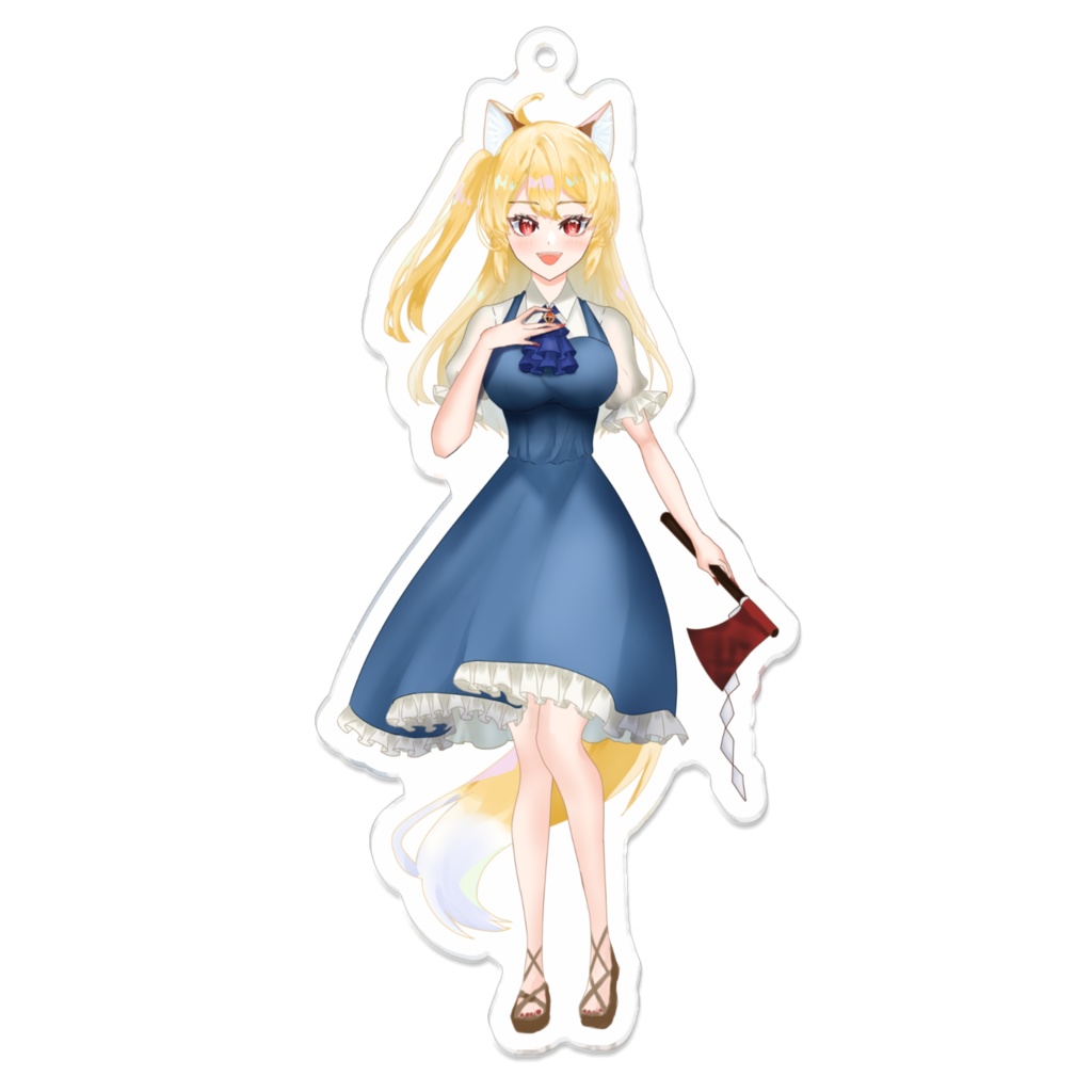 ゆきの私服アクリルキーホルダー!