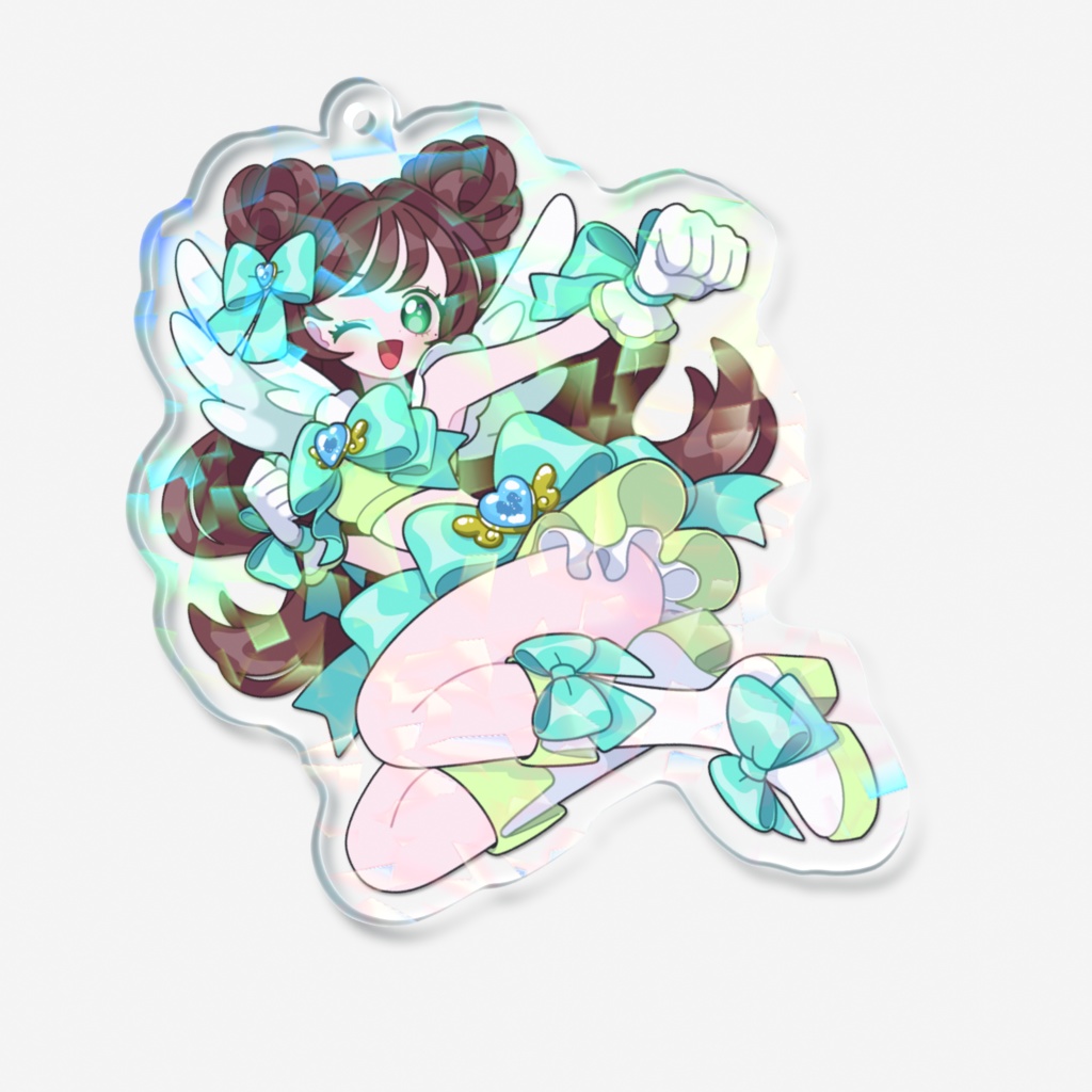 ぷちりーでちかアクリルキーホルダー