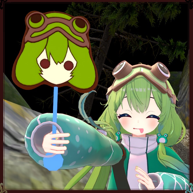 【MA対応】無料けろりちょこ(blenderデータ有)