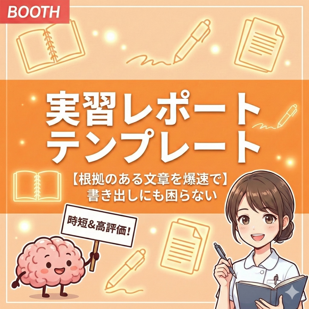 【レポート】書き方テンプレート【PDF】