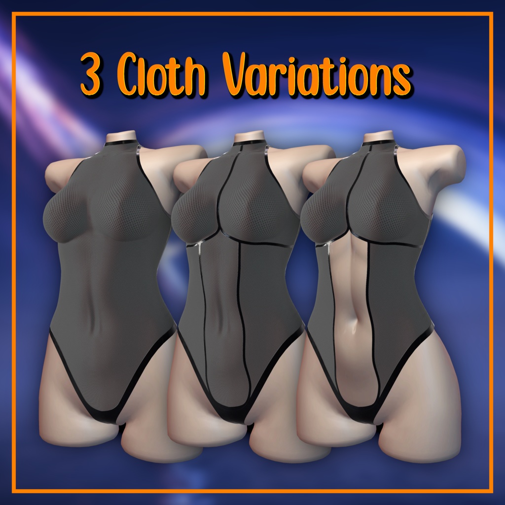 【3アバター対応】ボディスーツ / Bodysuit