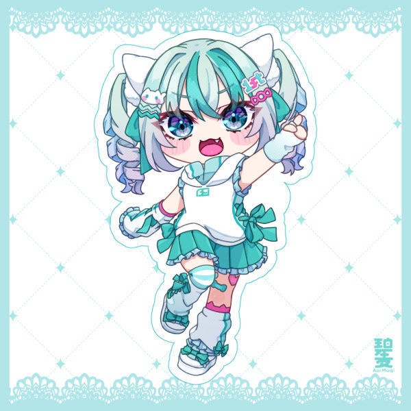 あおぬこ(1st) アクリルキーホルダー